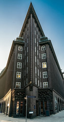 Fototapeta na wymiar The Chilehaus in Hamburg, Germany