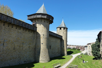 Fototapeta na wymiar Château de Carcassonne