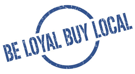be loyal buy local stamp