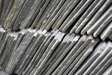 Texture en diagonale de tuiles