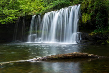 Fototapeta na wymiar Waterfall in Wales