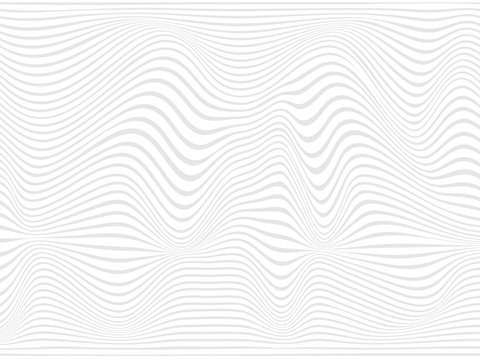 Warped lines.Wavy lines made for your project.Gray wavy lines. © Mario Pantelic