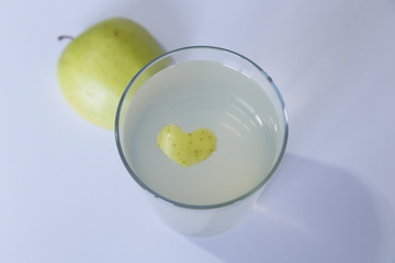  home made apple vinegar for healthy life.