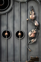 beautiful decorative metal elements forged wrought iron gates