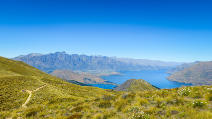 Hiking Ben Lomond in Queenstown, New-Zealand