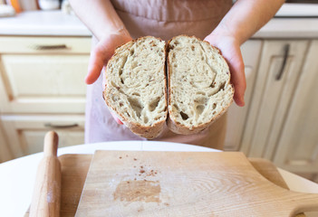 home bakery in the kitchen
