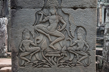 Angkor Wat is a temple complex in Siem Reap, Cambodia.