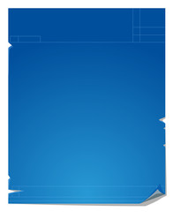 vector background of blueprint