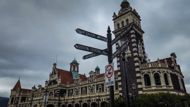 The City Of Dunedin In New-Zealand