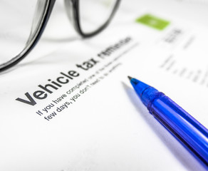 Vehicle Tax Reminder Letter