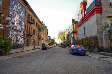 Saint Louis Street in Montreal