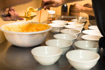 bowl of pumpkin soup