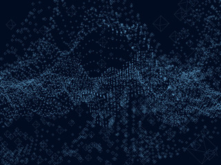 Background with many rhombuses