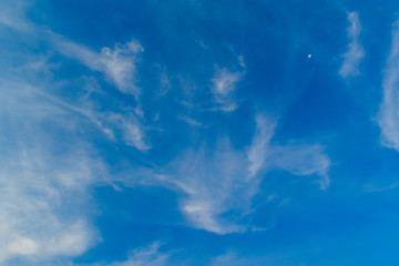 Fototapeta na wymiar blue sky and white cloud background,air cloud backdrop
