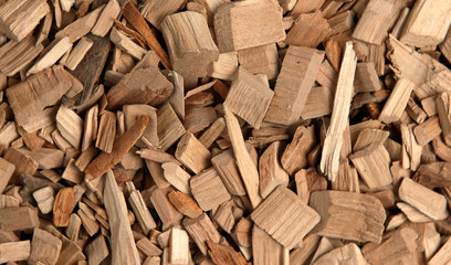 Background made from wooden chips 