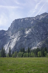 Mountains of granite in Yosemite
