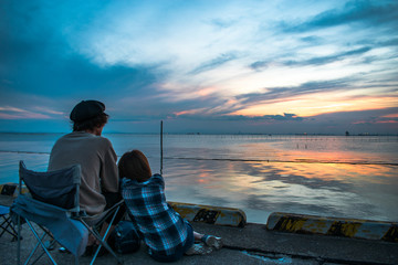 木更津　夕焼け
