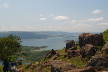 view of lake