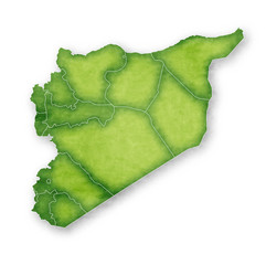 シリア　地図　フレーム　アイコン