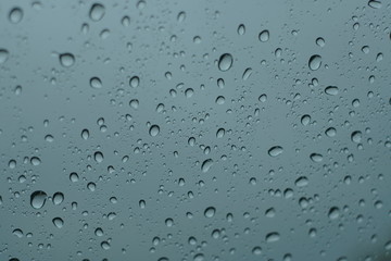 Water Drops on Window