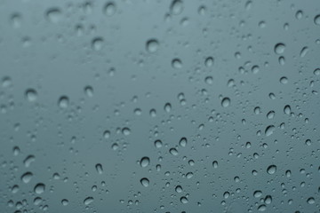 Water Drops on Window