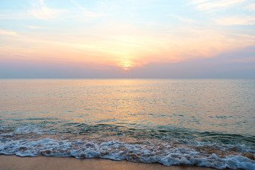 sunset over the sea in Phu Quoc