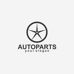 auto parts logo template