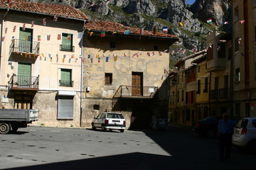 Fototapeta premium Pancorbo. Village of Burgos. Spain