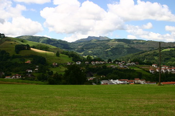 Vera de Bidasoa. Village of Pamplona. Navarra. Spain