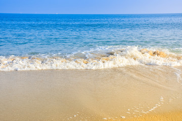 beach and sea