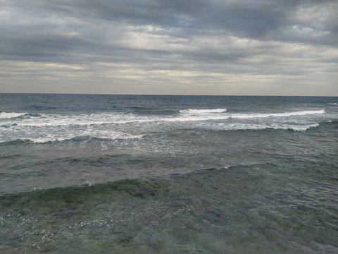 Panorama of Jeddah Corniche / Coastline, Saudi Arabia