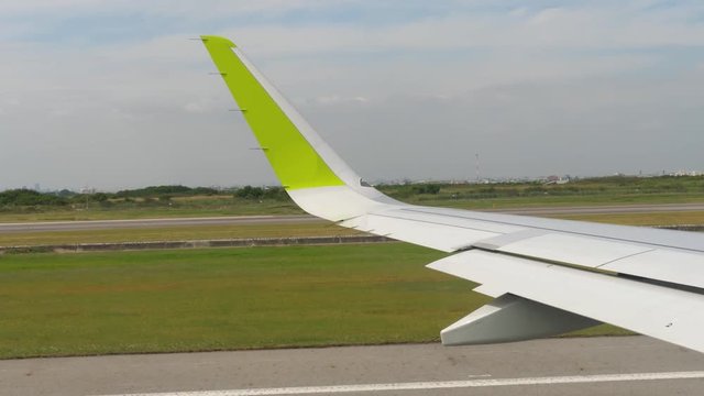 Departure from Bangkok