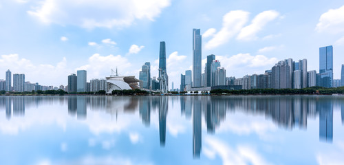 Guangzhou city central axis