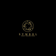 Nature flower flat icon for apps or website