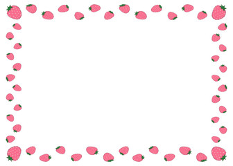 いちごのフレーム