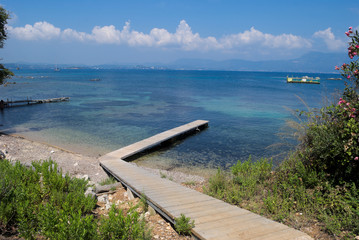 DEck platform in Vidos Corfu 3