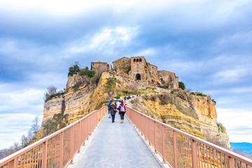 Civita di Bagnoregio, Viterbo, Lazio, Italy: the 