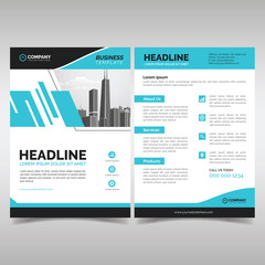 Modern business brochure template