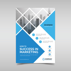 Business flyer design template