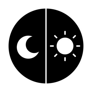 recommend clip art: 昼と夜