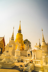 Naklejka premium Wat Suandok, Chaing Mai, Thailand