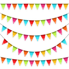 swung garlands colored collection