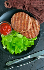 cutlets for burgers