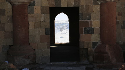 interior of an old church
