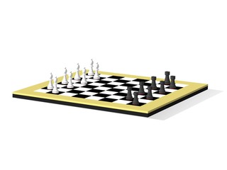 Vector chess game