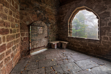 Schutzraum im Luitpoldturm auf dem Weißenberg