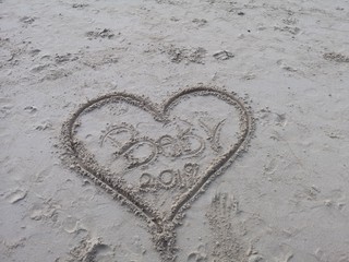 Baby 2019 Sand Herz