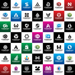 Modern Abstract Logo collection for your business.