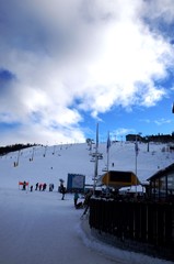 Levi : Pistes de ski alpin (Nord de la Finlande)