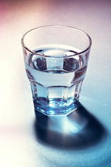 Glass of water